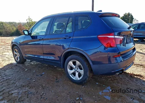 2012 BMW X3 xDrive28I from USA, damaged, VIN 5UXWX5C54CL728853